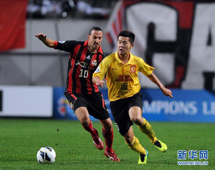 广州恒大客场战平河北华夏,保持不败战绩 广州恒大客场战平河北华夏,保持不败战绩